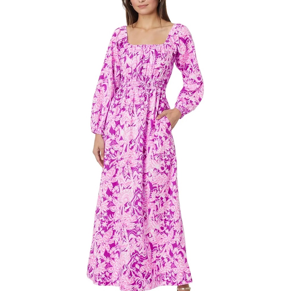 Lilly Pulitzer Lakira maxi dress in wild ride